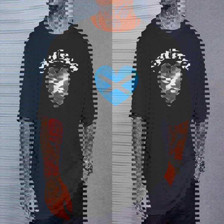 スコットランドのヴィンテージ国旗 スコットランドtシャツ メンズ レディース Tシャツ 彼への贈り物