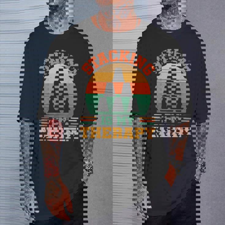 スタッキングカップ スピードスタッカー スポーツ スタッキング ティーカップ スタッキング Tシャツ 彼への贈り物