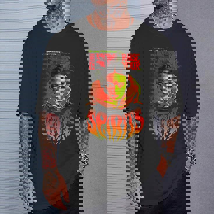 ストレンジャー・シングス 80年代 ハロウィン コミック スリル 魂を上げる Tシャツ 彼への贈り物