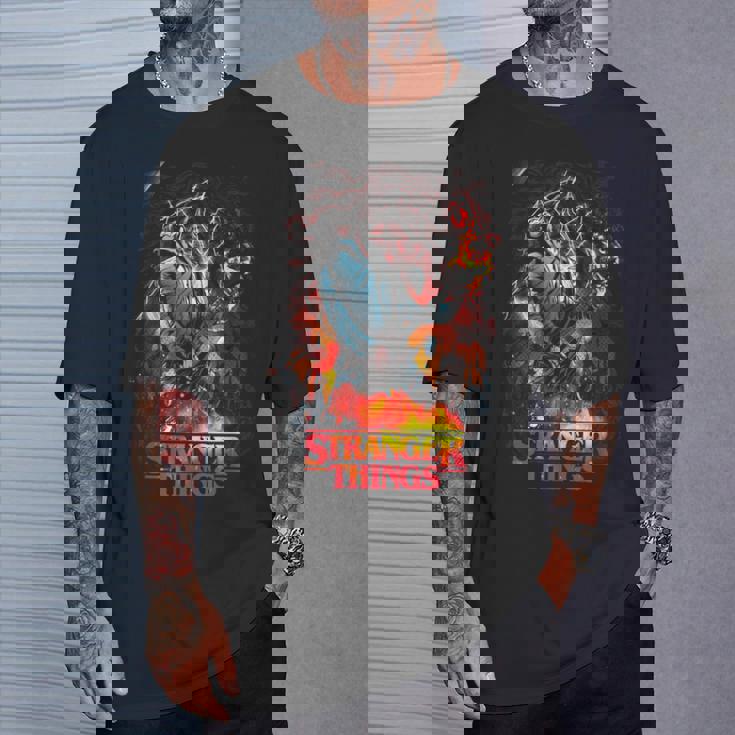 ストレンジャー・シングス ヘルファイア クラブ ギター エディ・マンソン ロックスター Tシャツ 彼への贈り物