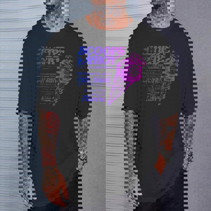 ストレンジャー・シングス ヴィンテージ スクープ アホイ アイスクリーム クールダウン ミーム Tシャツ 彼への贈り物