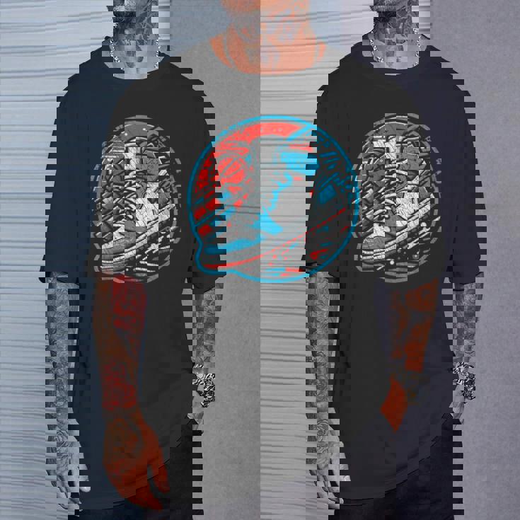 スニーカーヘッドバスケットボールファン Tシャツ 彼への贈り物