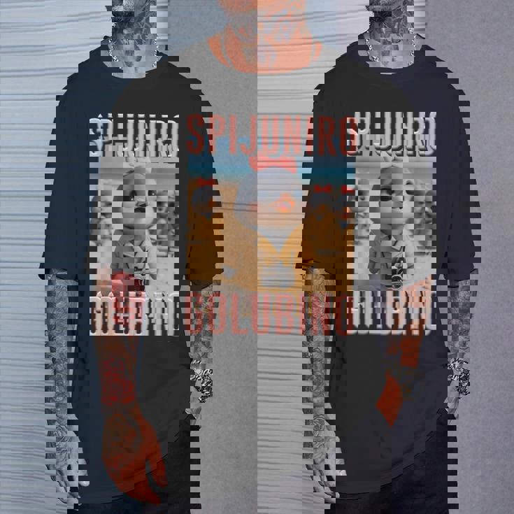 スピジュニロ ゴルビーノ イタリアン ブレイン モンスター Ai キッズ Tシャツ 彼への贈り物