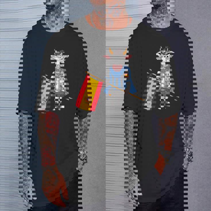 スペイン牛のファン Tシャツ 彼への贈り物