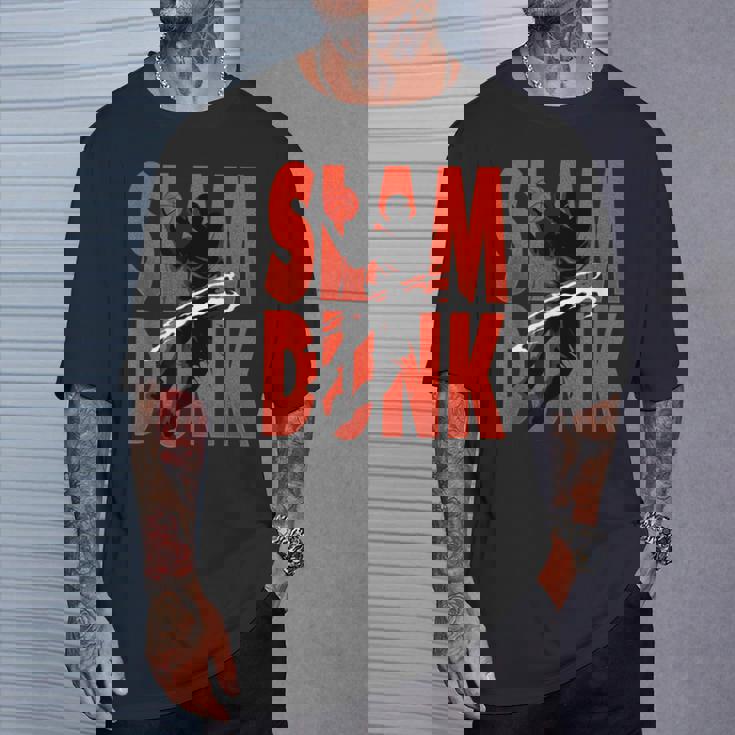 スラムダンク バスケットボール選手 フープスコーチ Tシャツ 彼への贈り物