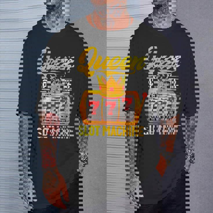 スロットマシン ジャックポット 777 Handpay Lucky Gambling Casino Tシャツ 彼への贈り物