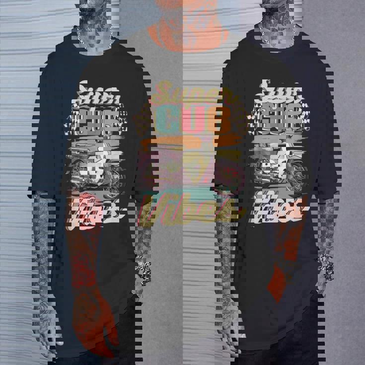 スーパーカブ C100 原付バイク ヴィンテージ バイブ レトロジャパン Tシャツ 彼への贈り物