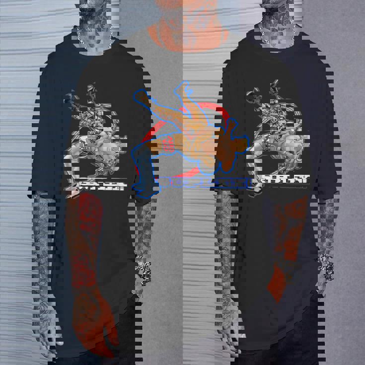 スープレックス プロレスアート Tシャツ 彼への贈り物