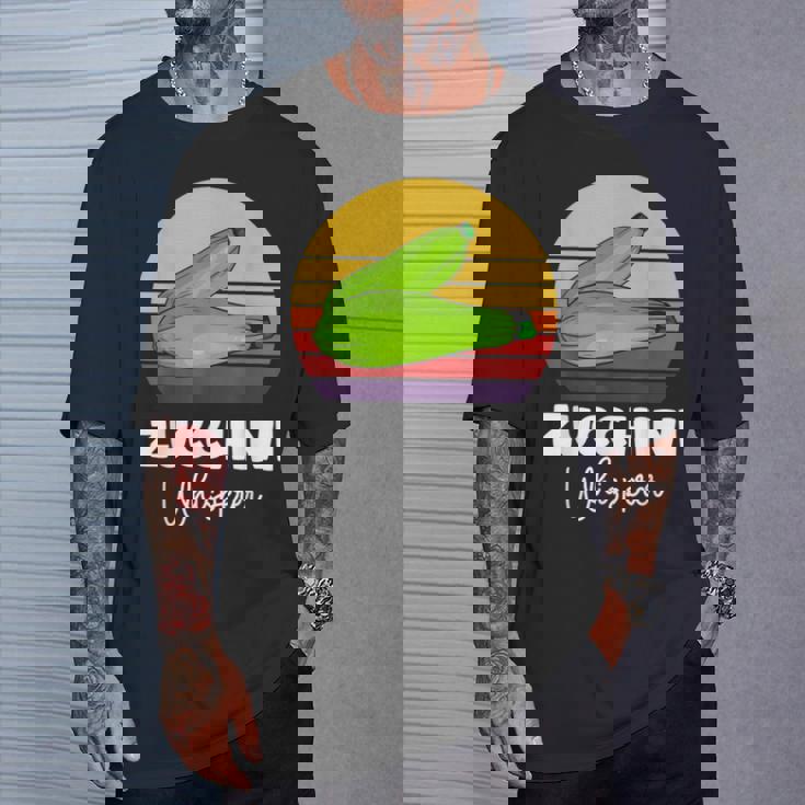 ズッキーニ愛好家 ビーガン ベジタリアン野菜ズッキーニ Tシャツ 彼への贈り物