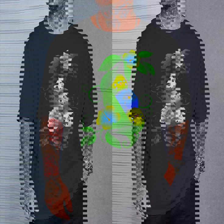 セキセイインコの赤ちゃん Tシャツ 彼への贈り物