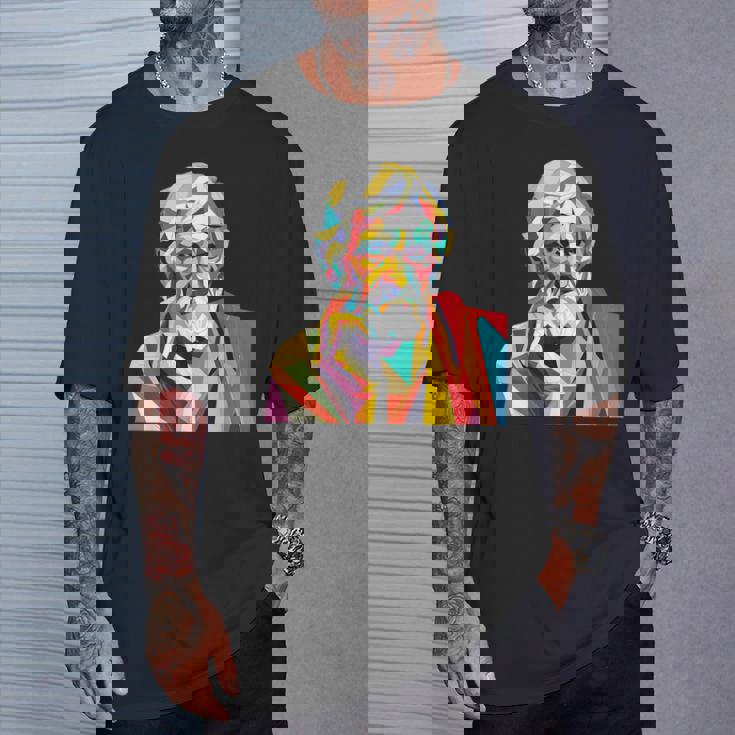 セネカ 若い表現主義 Tシャツ 彼への贈り物