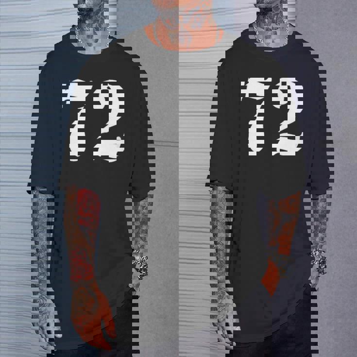 セブンティツー ナンバー 72 ナンバー Tシャツ 彼への贈り物