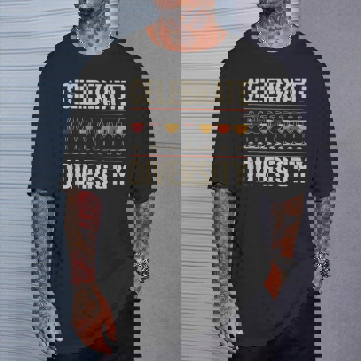 セレブレート・ダイバーシティ・ソムリエ Tシャツ 彼への贈り物