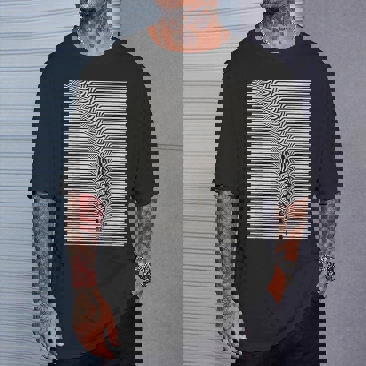 ゼブラ 錯視 メンズ レディース キッズ Tシャツ 彼への贈り物