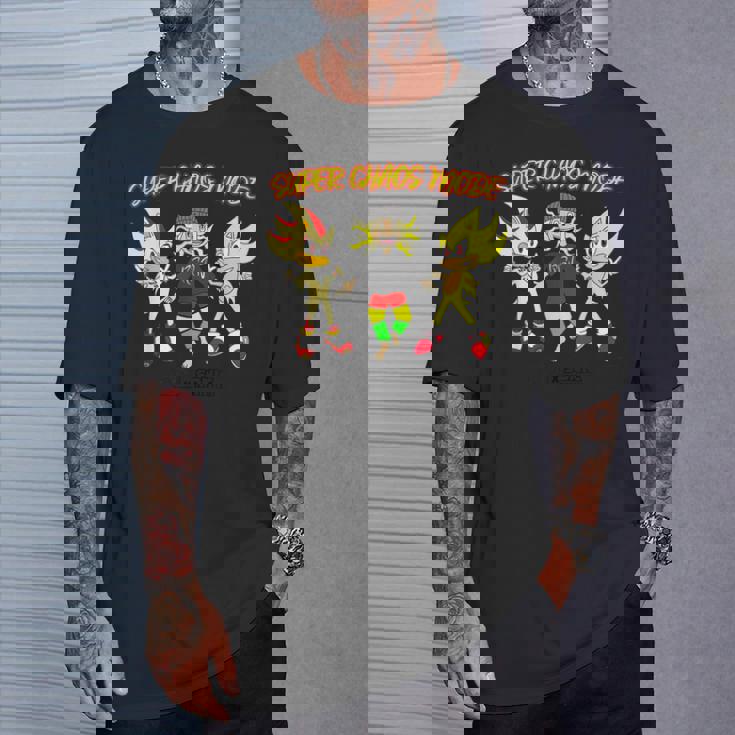 ソニック×れじぇくんuper Chaos Mode L Tシャツ 彼への贈り物