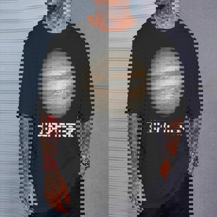 ソーラーシステム プラネット 木星 宇宙 Tシャツ 彼への贈り物