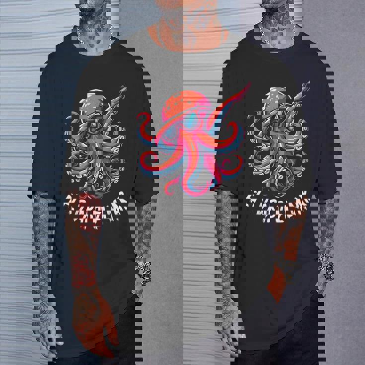 タコ、サングラスタコ動物、エルダブデルマール Tシャツ 彼への贈り物