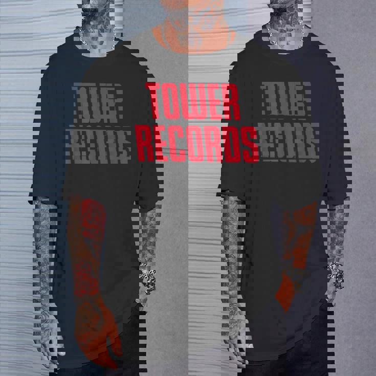 タワーレコード レトロヴィンテージミュージック Tシャツ 彼への贈り物