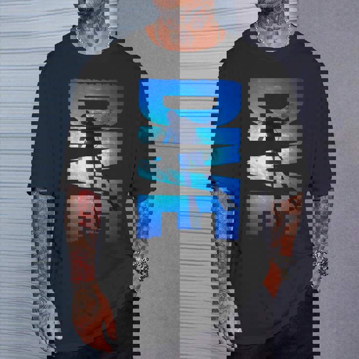 ダイビング スキューバ ダイビング ダイバー スキューバ ダイビング シュノーケル Tシャツ 彼への贈り物