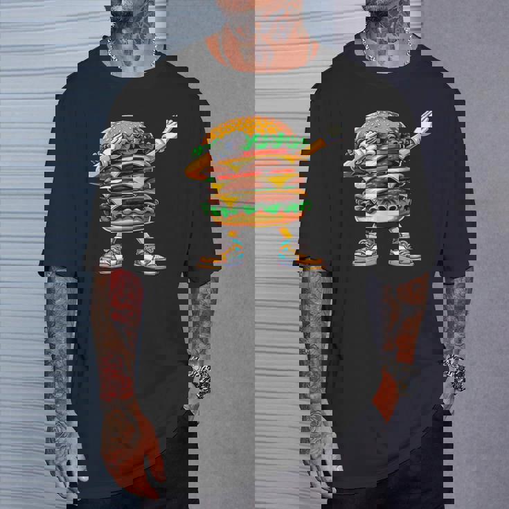 ダビングバーガー ファーストフード ナショナルハンバーガー ダブ愛好家 Tシャツ 彼への贈り物