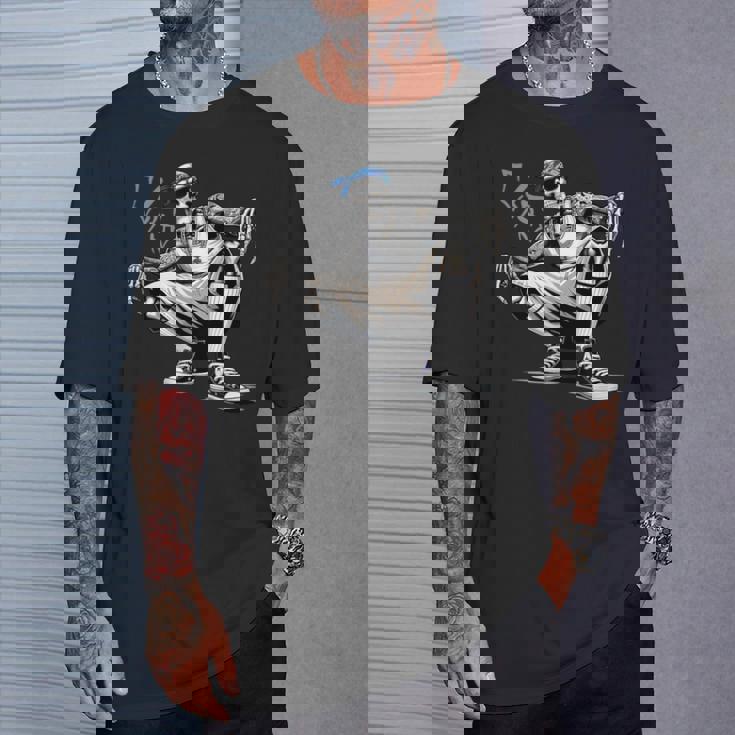 チョロ チカーノ ホーミー クール メキシカン ギャング スケルトン ローライダー Tシャツ 彼への贈り物