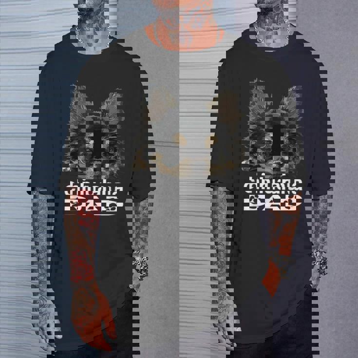 チワワ お父さん 面白い 父 犬 チワワ パパ Tシャツ 彼への贈り物