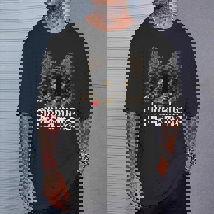 チワワ ママ チワワ 長髪 ママ ママ チワワ 犬 Tシャツ 彼への贈り物