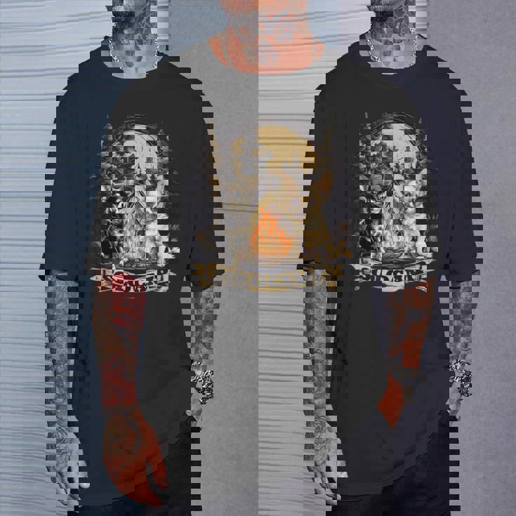 チワワ 面白いtシャツ 犬 キャンプ かわいい メンズ 子供 おもしろ 服 グッズ ネタ ソロキャンプ Tシャツ 彼への贈り物