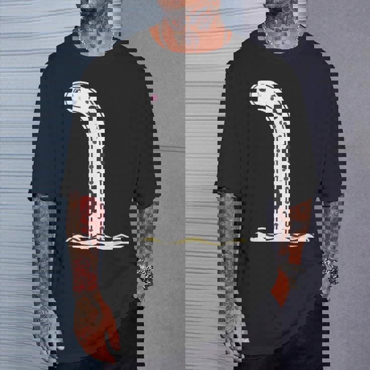 チンアナゴ（Big ビッグ）【どうぶつフレンズ】魚 水族館の生き物 かわいい 面白い 動物 イラスト キャラクター Tシャツ 彼への贈り物