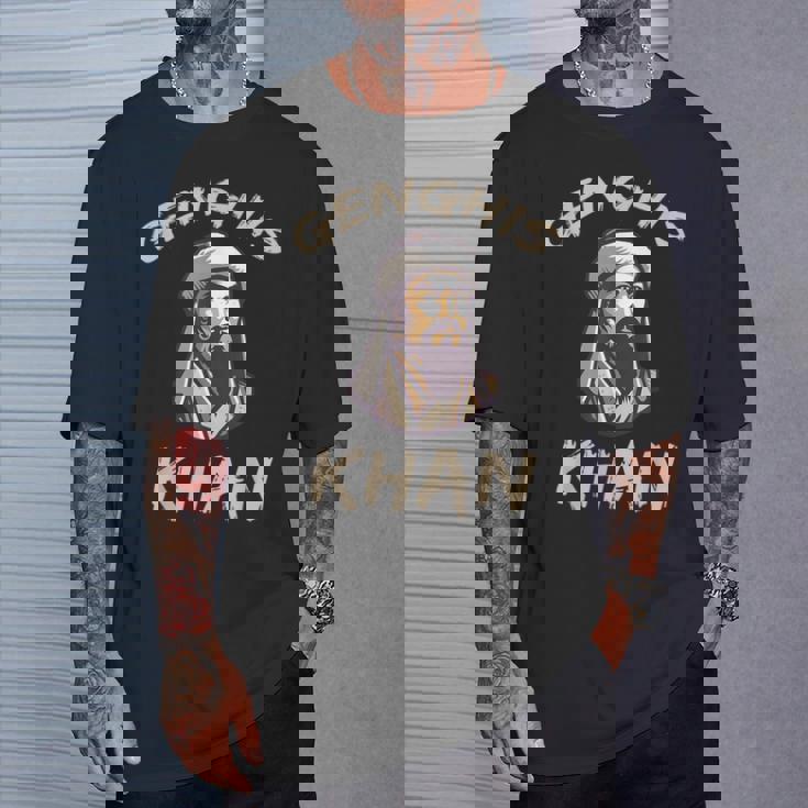 チンギス・ハーン モンゴルの歴史 Tシャツ 彼への贈り物