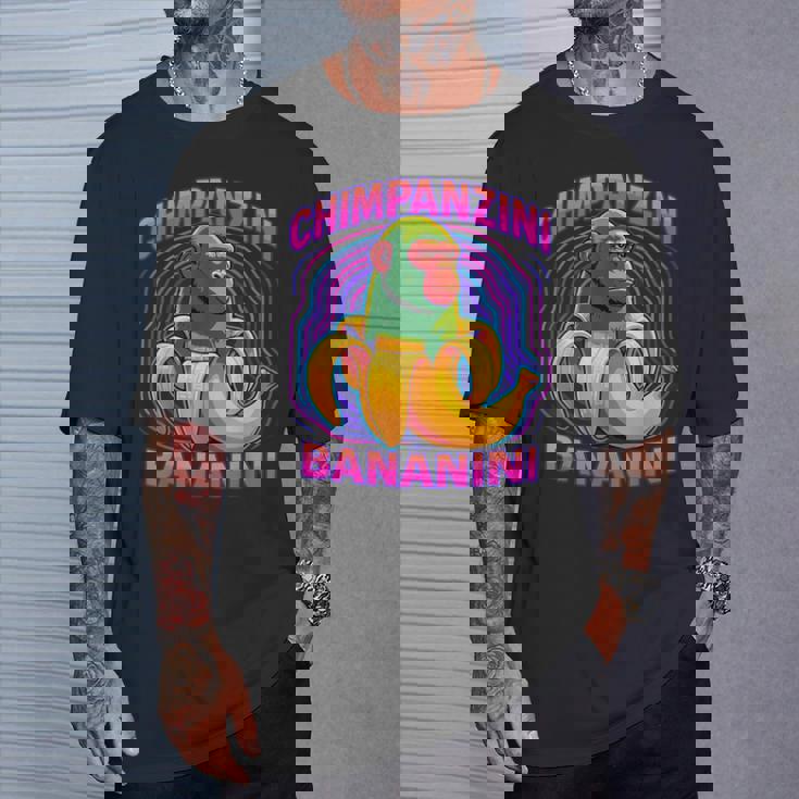 チンパンジーニ バナニーニ イタリアのブレインロットミーム Tシャツ 彼への贈り物