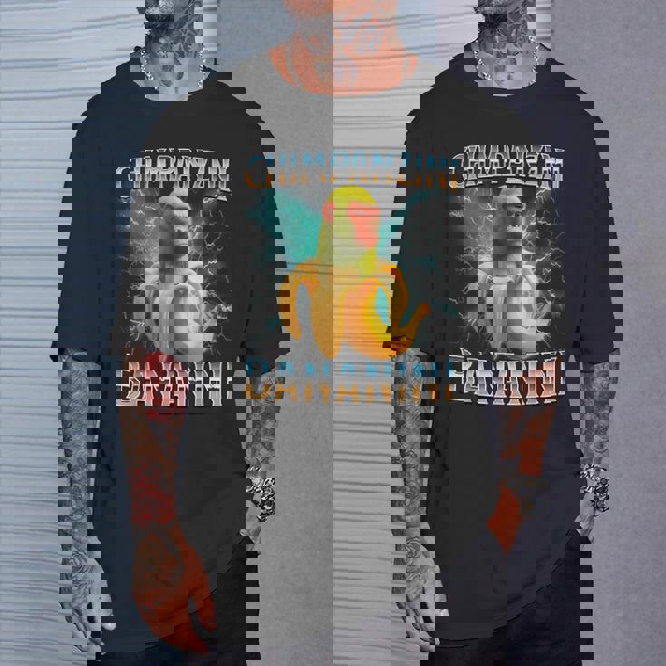 チンパンジーニ バナニーニ イタリアンブレイン Tシャツ 彼への贈り物