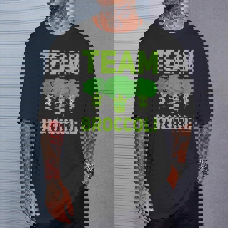 チーム ブロッコリー ビーガン ベジタリアン 植物ベース 野菜 Tシャツ 彼への贈り物