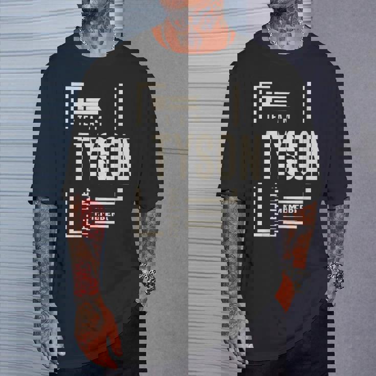 チームタイソン生涯メンバータイソン名 Tシャツ 彼への贈り物