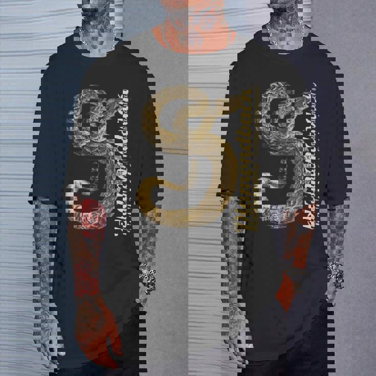 テキサス・ガラガラヘビ・クロタラス・アトロックス・アダマンテウス Tシャツ 彼への贈り物