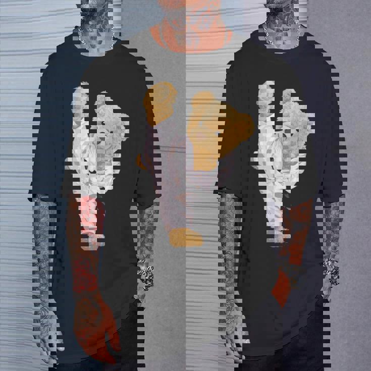 テディ空手ベア Tシャツ 彼への贈り物