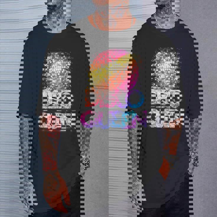 ディスコクイーン-70年代のディスコをテーマにしたヴィンテージ70年代のコスチューム Tシャツ 彼への贈り物