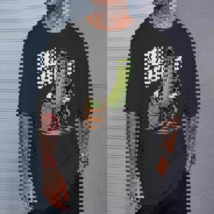 ディル ウィズ イット ピクルス キュウリ ピクルス おもしろピクルス Tシャツ 彼への贈り物