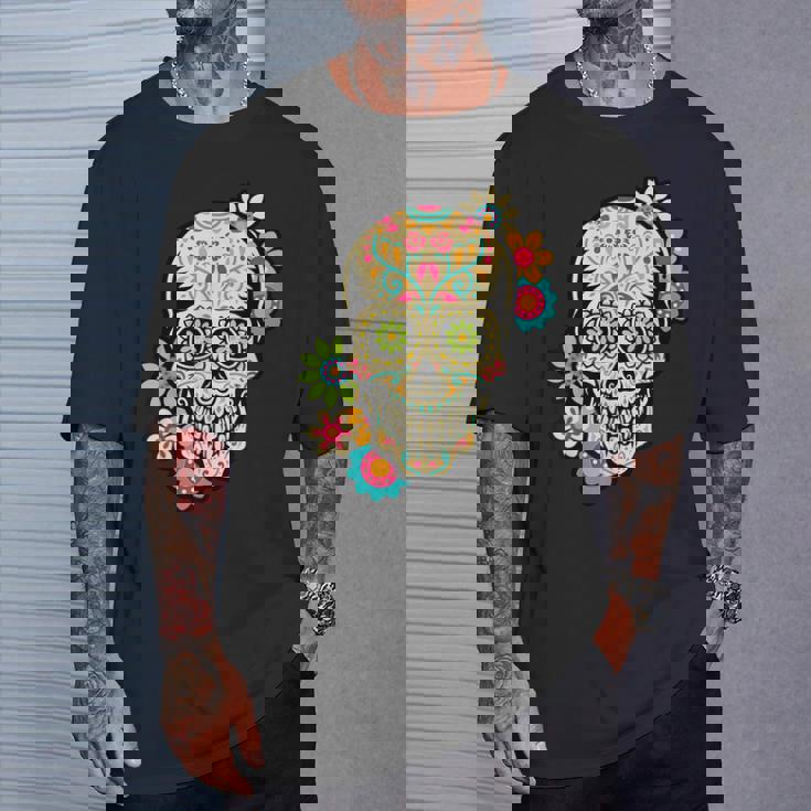 デイズ・オブ・ザ・デッド シュガー・スカル・カラベラ Tシャツ 彼への贈り物