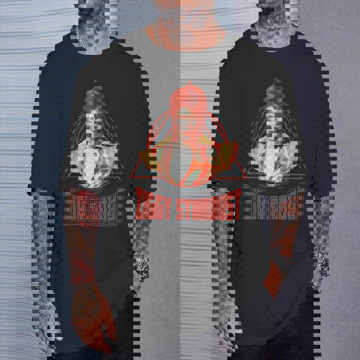 デヴィッド・ボウイ ミュージック ロック ジギー スターダスト 2 Tシャツ 彼への贈り物