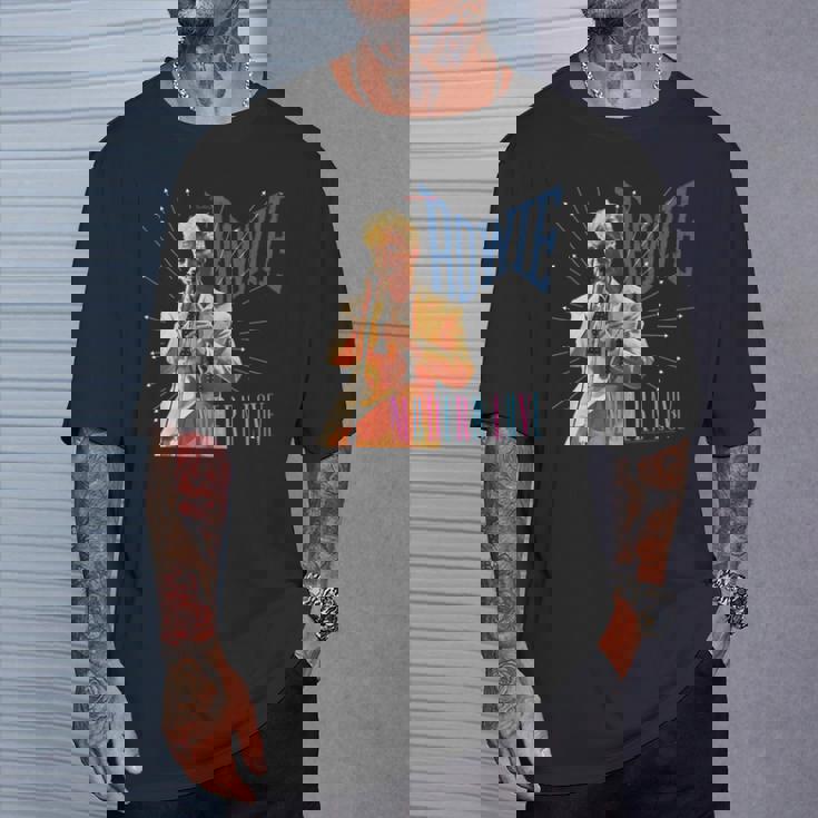 デヴィッド・ボウイ モダンラブ写真 デニス・オリーガン作 Tシャツ 彼への贈り物