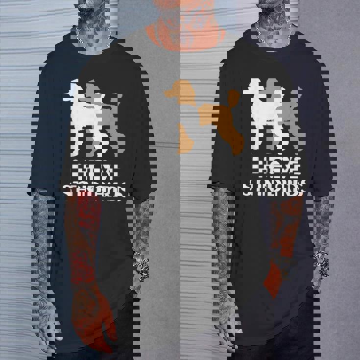 トイプードル I Havetandard プードル Tシャツ 彼への贈り物