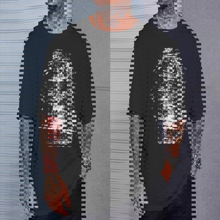 トリノのシュラウド イエス・キリストの顔 Tシャツ 彼への贈り物