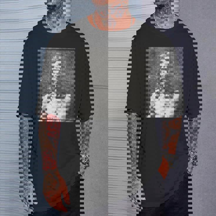 トリノのヴィンテージイエス聖骸布 Tシャツ 彼への贈り物