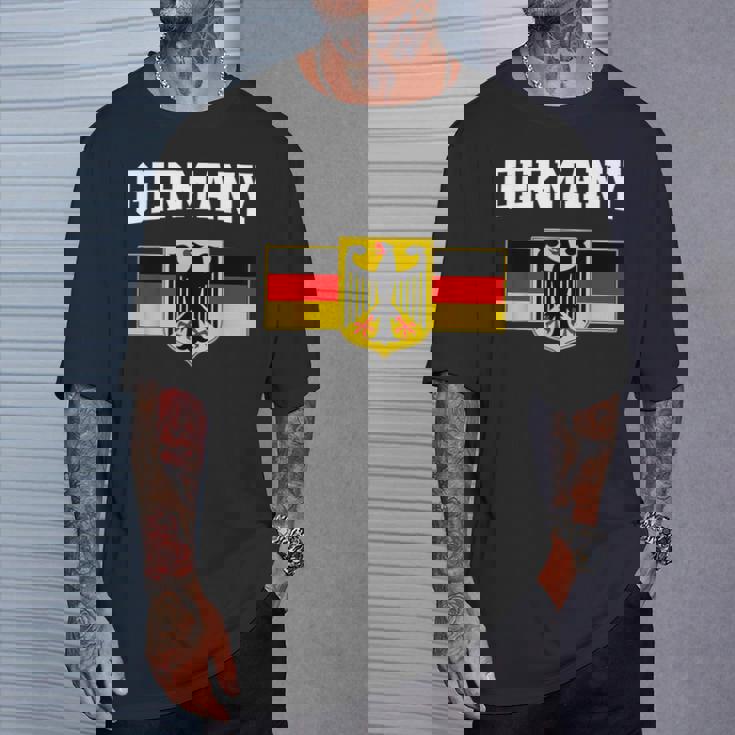 ドイツの国旗 ドイツの国章 Tシャツ 彼への贈り物