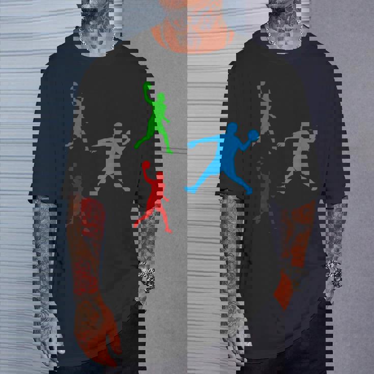 ドッジボール シルエット ドッジボール プレイヤーシルエット ドッジボール Tシャツ 彼への贈り物