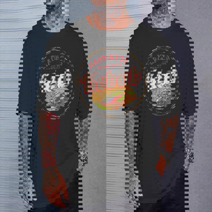 ドネルケバブ レトロ スナック ビンテージ ストリート フード グルメ お土産 Tシャツ 彼への贈り物