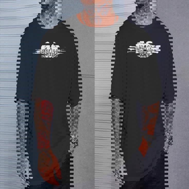 ドラマーのためのドラムライフ面白い引用 Tシャツ 彼への贈り物