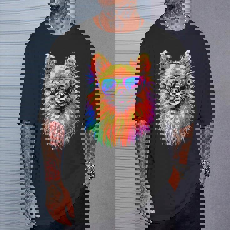 ドワーフ・スピッツ ポメラニアン ポム・スウィート・ジャーマン・スピッツ Tシャツ 彼への贈り物