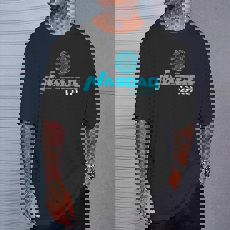 ナスダック-100-Inspired Tシャツ 彼への贈り物